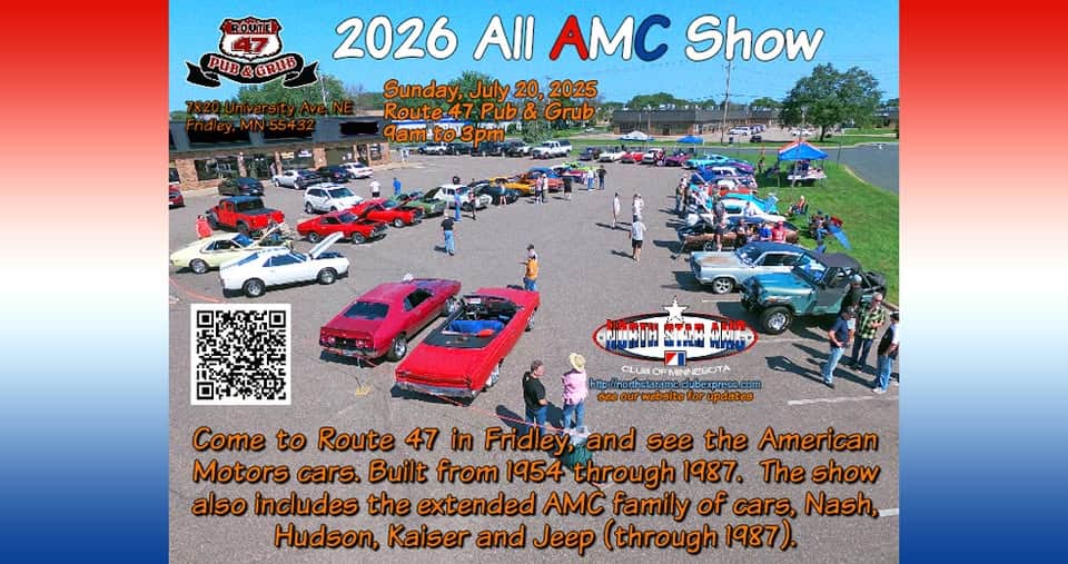 2026 North Star AMC All American Motors Corporation (AMC) Car Show
