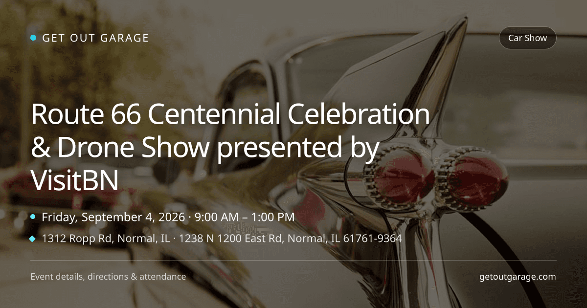 Route 66 Centennial Celebration & Drone Show presented by VisitBN
