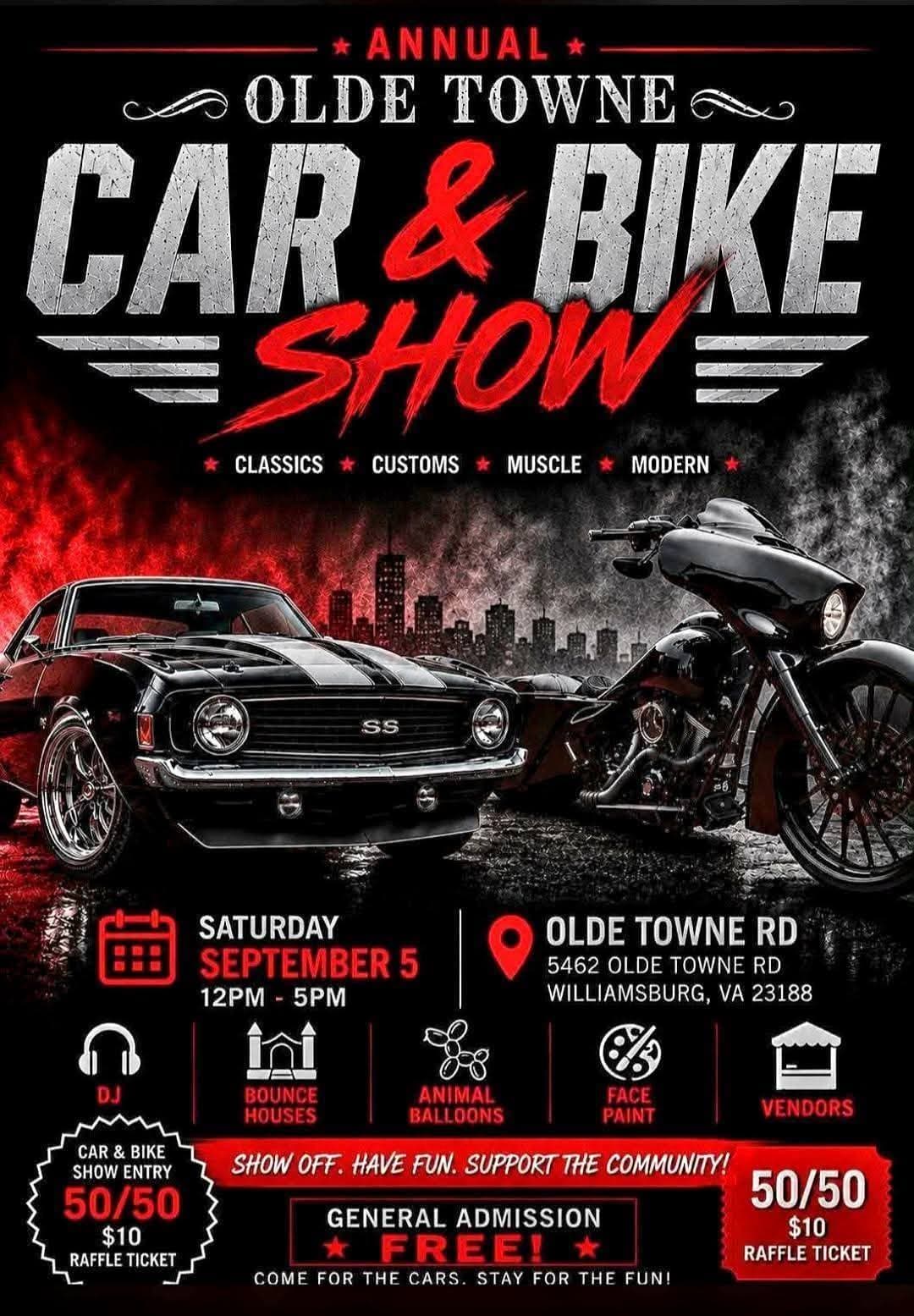Annual Olde Towne Car & Bike Show