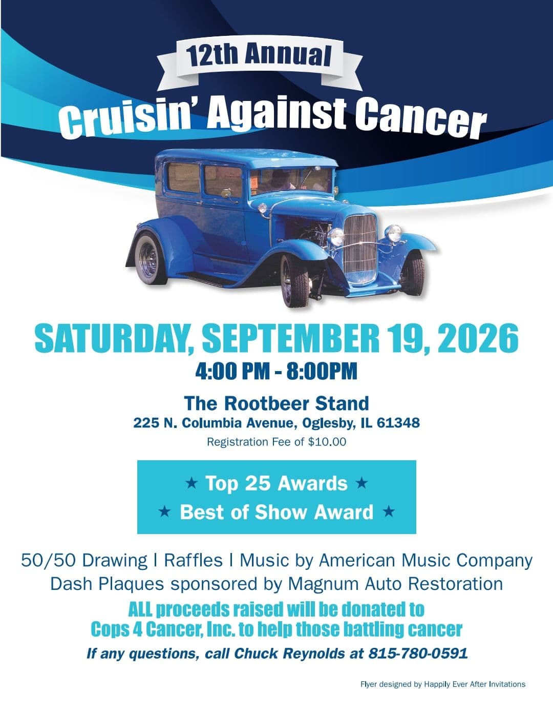 12th Annual Cruisin’ Against Cancer
