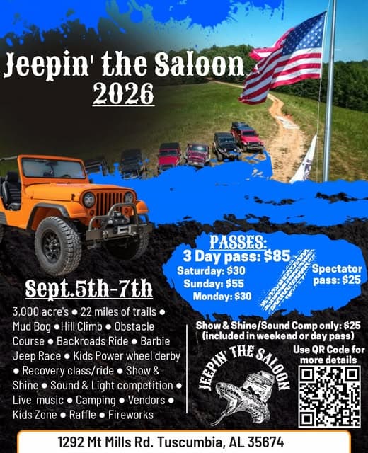 Jeepin’ The Saloon 2026