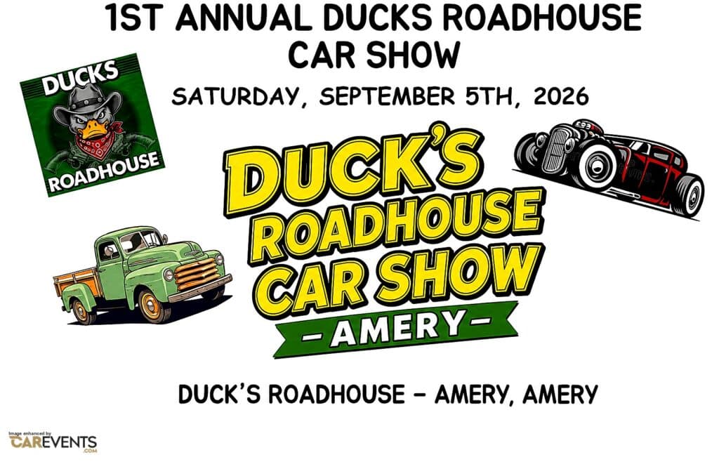 Duck’s Roadhouse Car Show – Amery