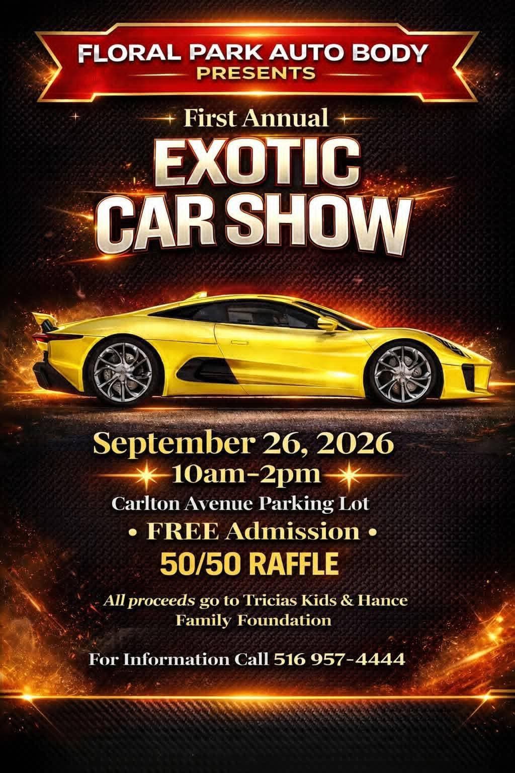 First Annual Exotic Car Show