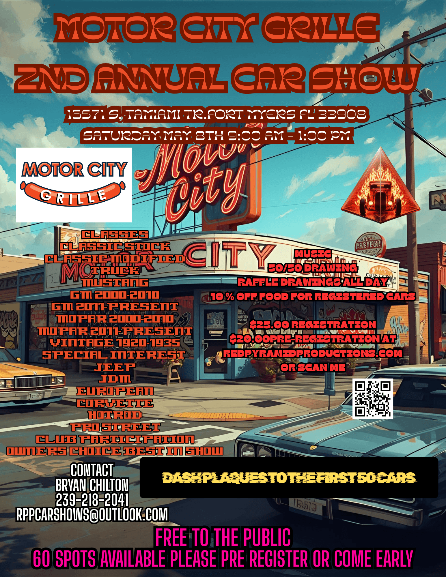 Motor City Grill 2nd Annual Car Show