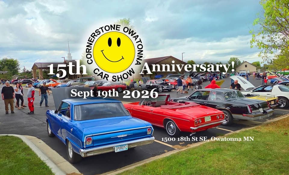 15th Anniversary Cornerstone Owatonna Car Show