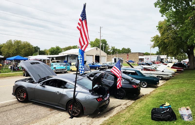Lizardskin DJing the 5th Annual Talmage Car Show