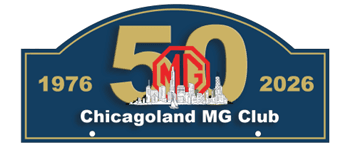 2026 - The Chicagoland MG Club is Turning 50!