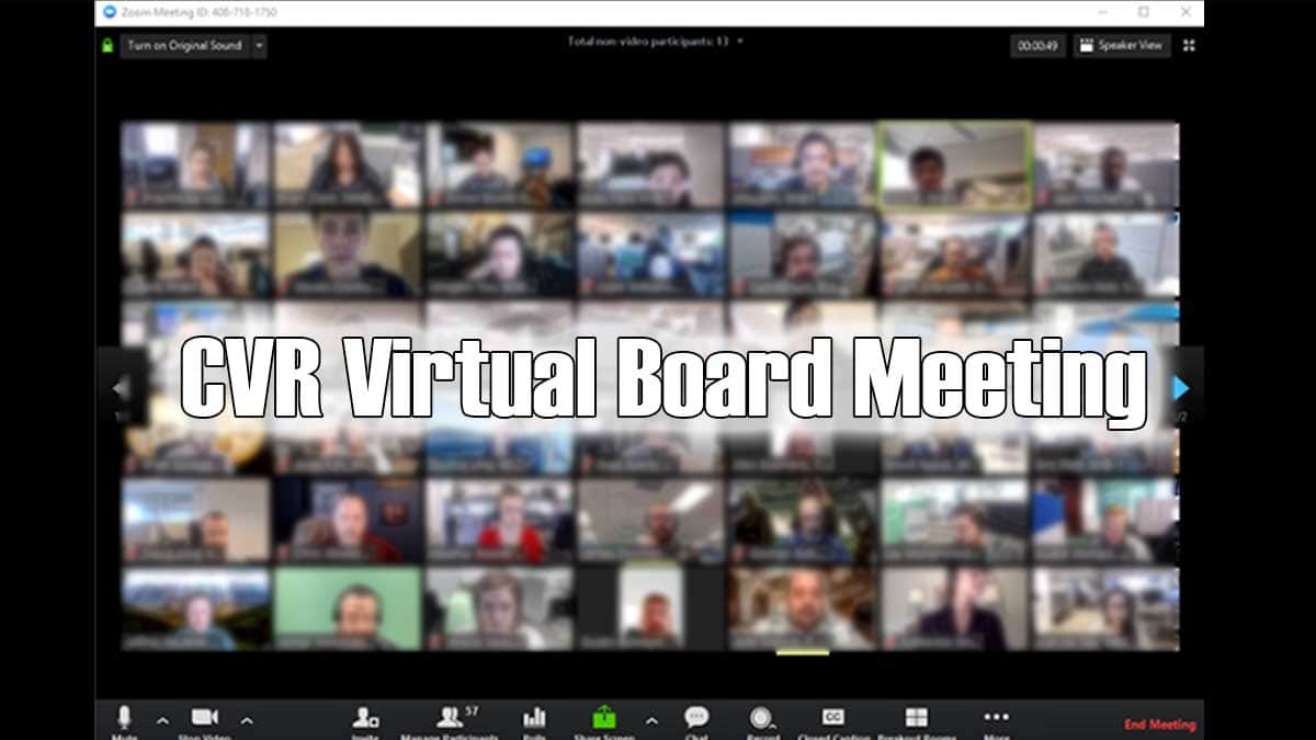 Sept. 7: CVR Monthly Board Meeting