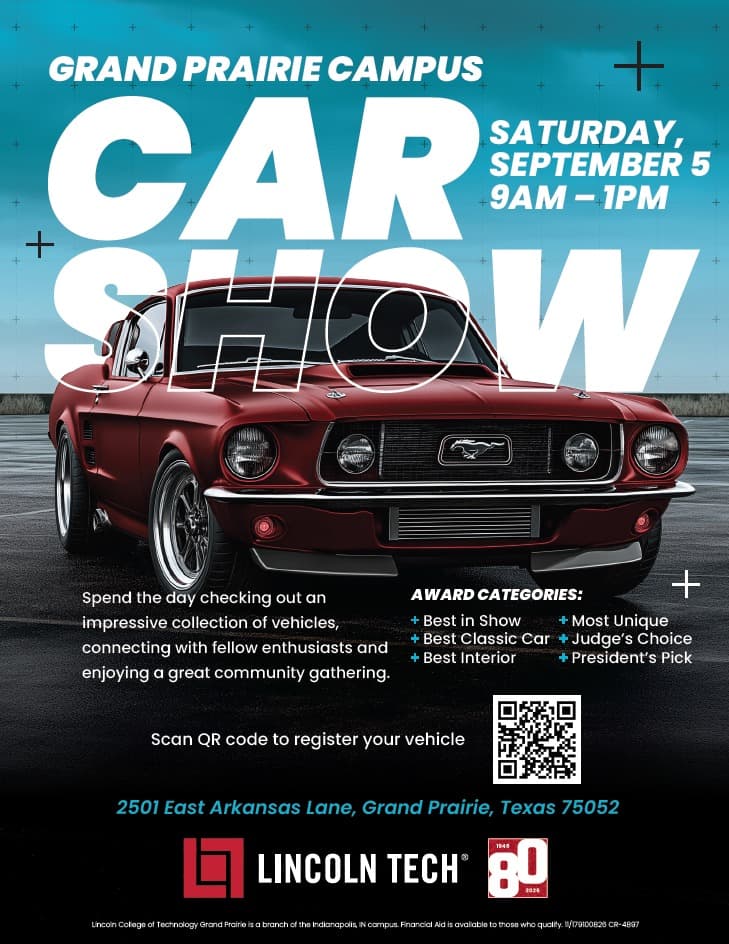 Grand Prairie Campus Car Show