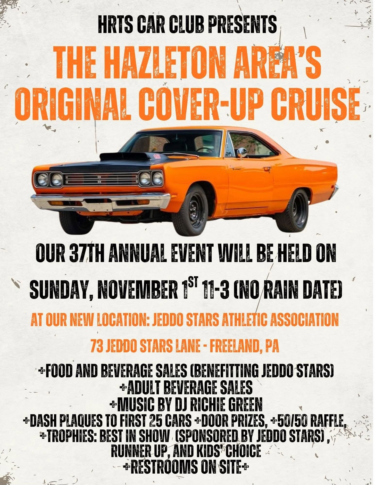 The Hazleton Area’s Original Cover-Up Cruise