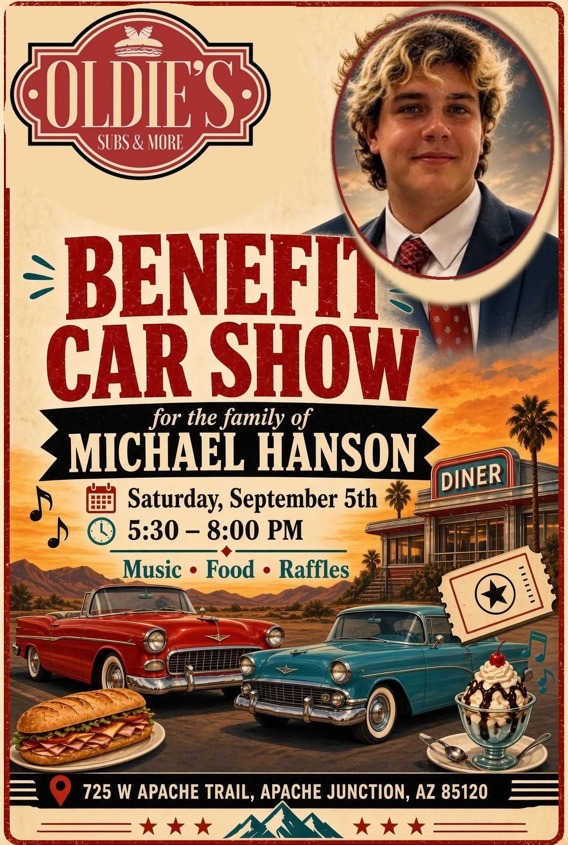 Benefit Car Show for the Family of Michael Hanson