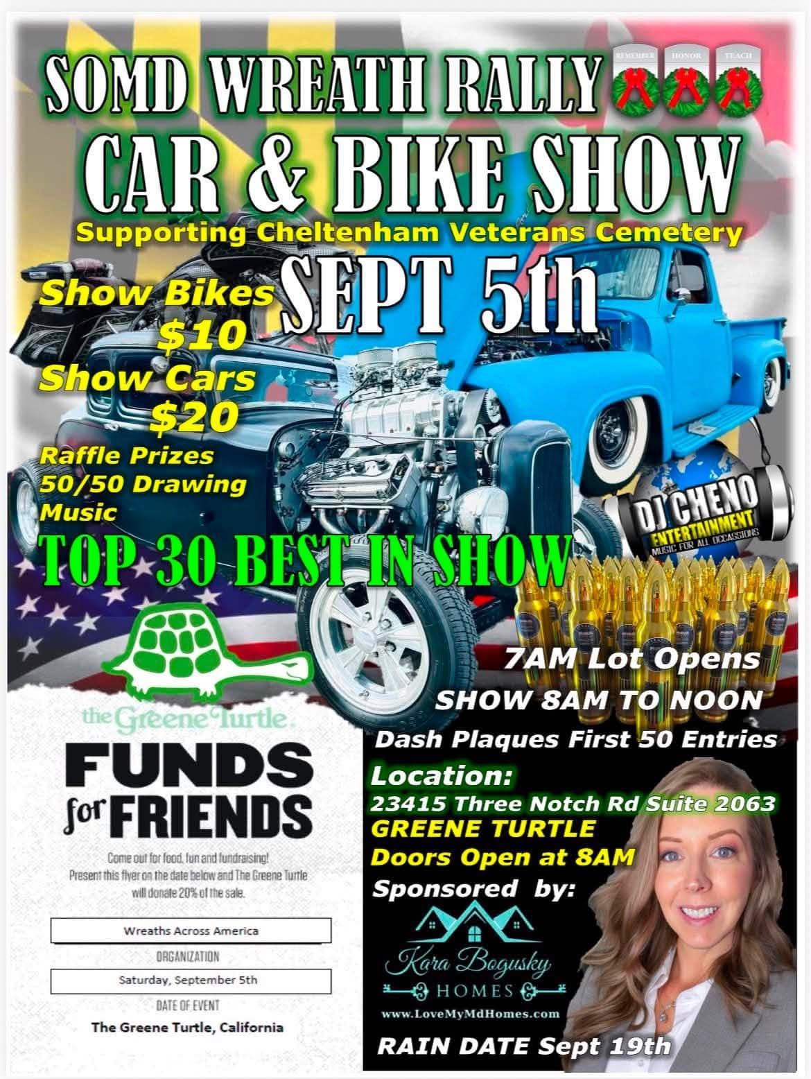 SOMD Wreath Rally Car & Bike Show