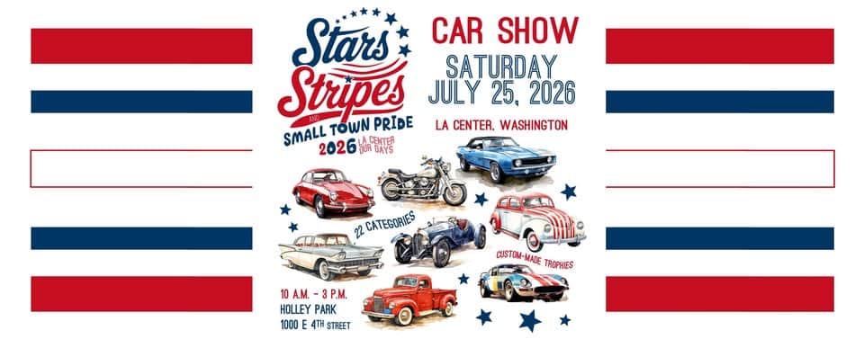 La Center CAR SHOW Our Days Steamboat Celebration