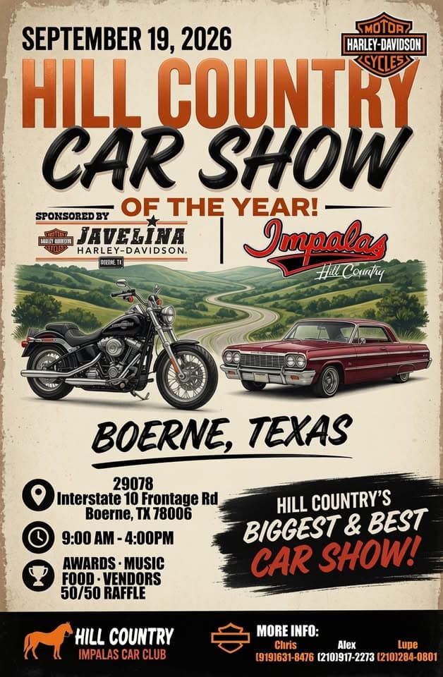 Hill Country Car Show