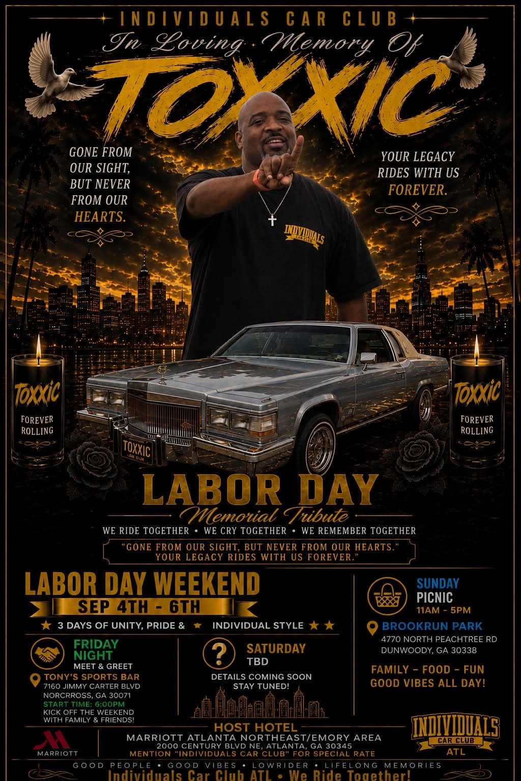 TOXXIC Labor Day Memorial Tribute