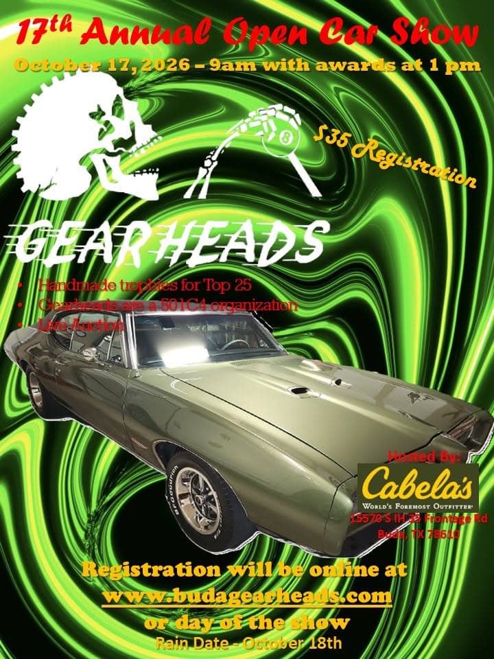17th Annual Open Car Show