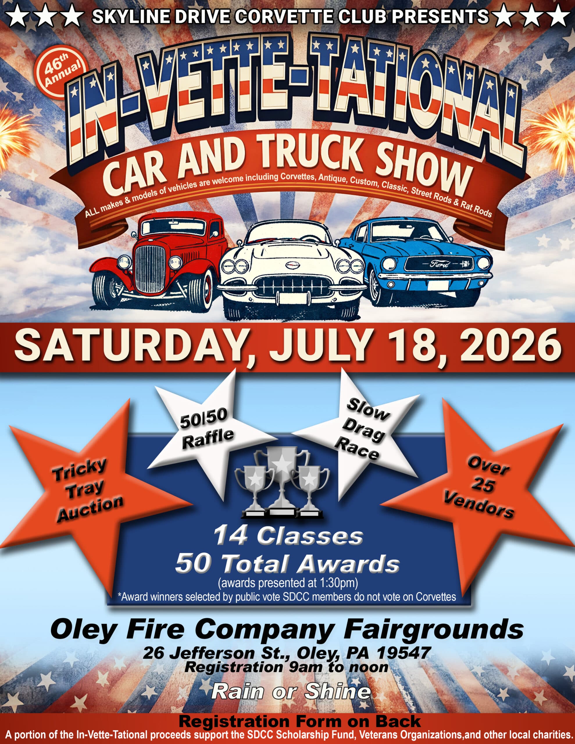 46th Annual In-Vette-Tational Car and Truck Show