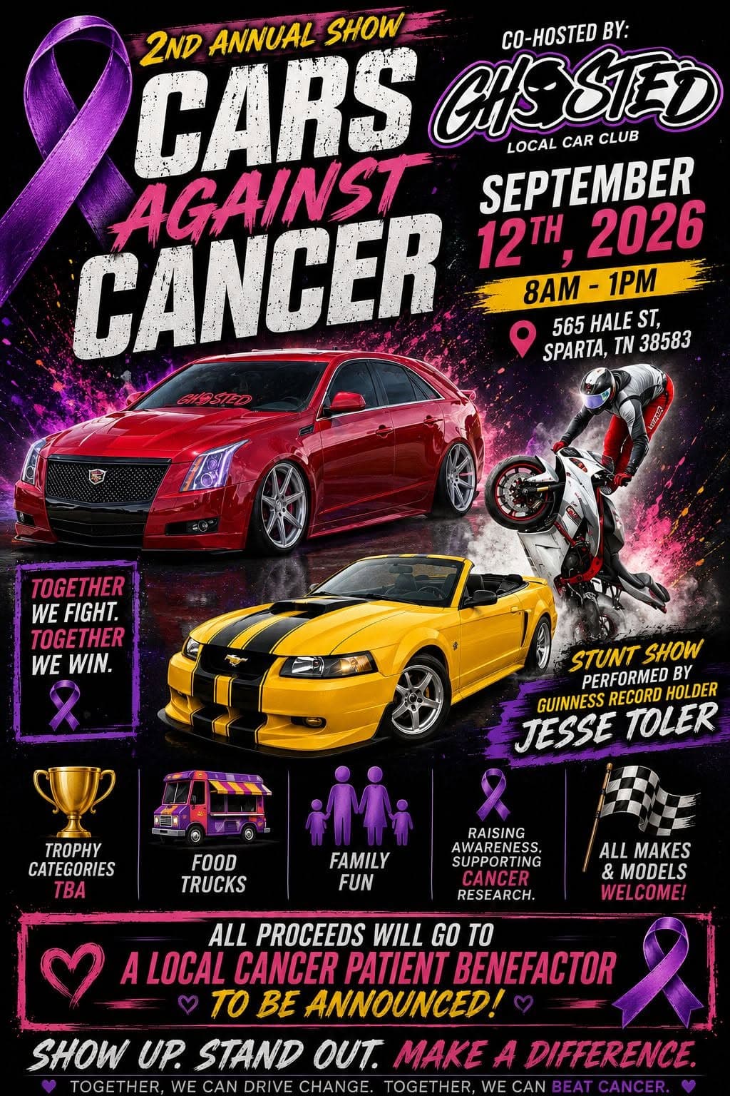 2ND ANNUAL SHOW CARS AGAINST CANCER