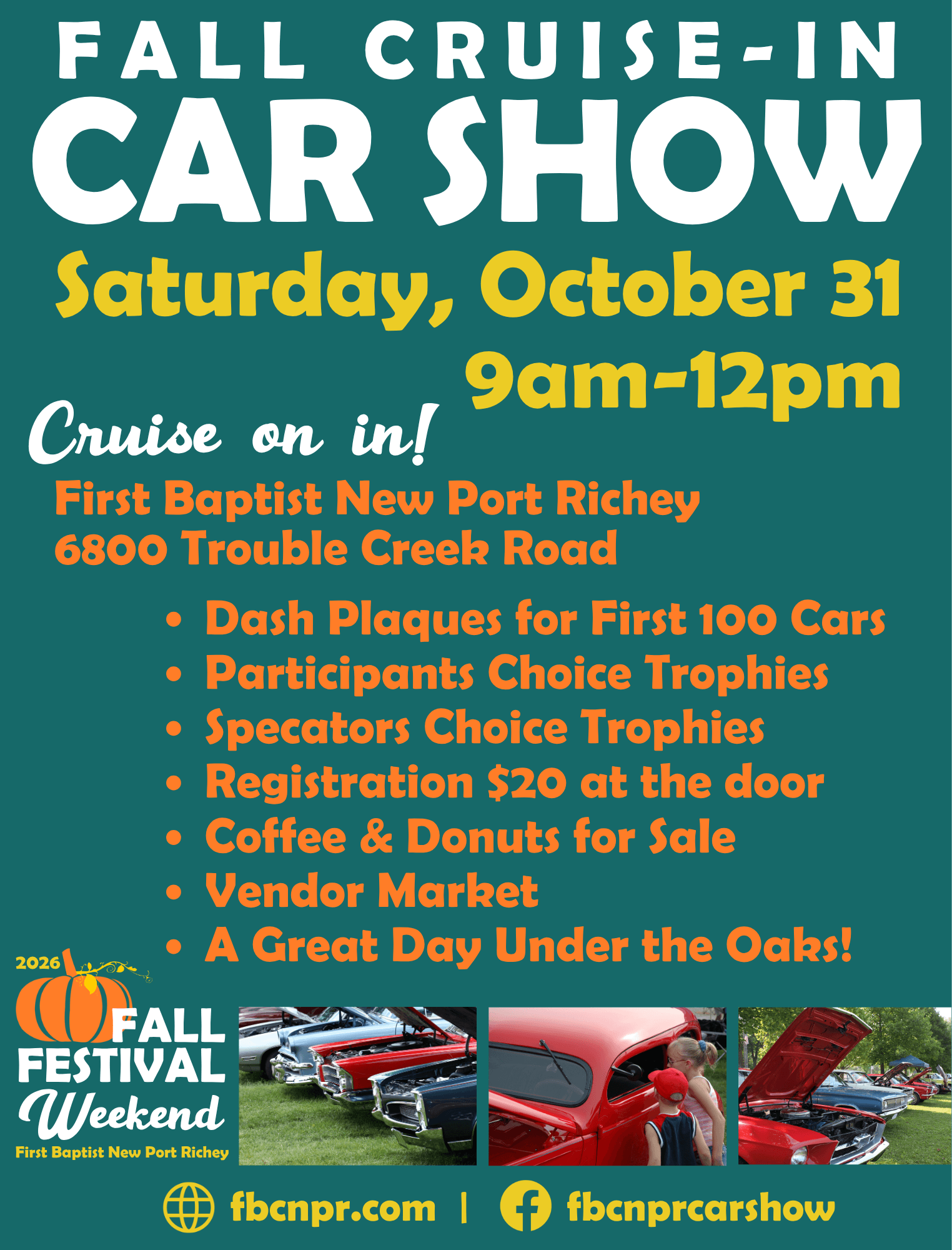 Fall Cruise-In Car Show