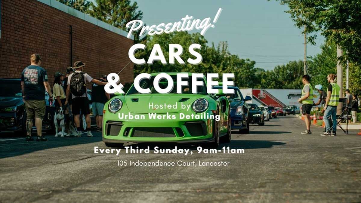 Cars and Coffee at Urban Works