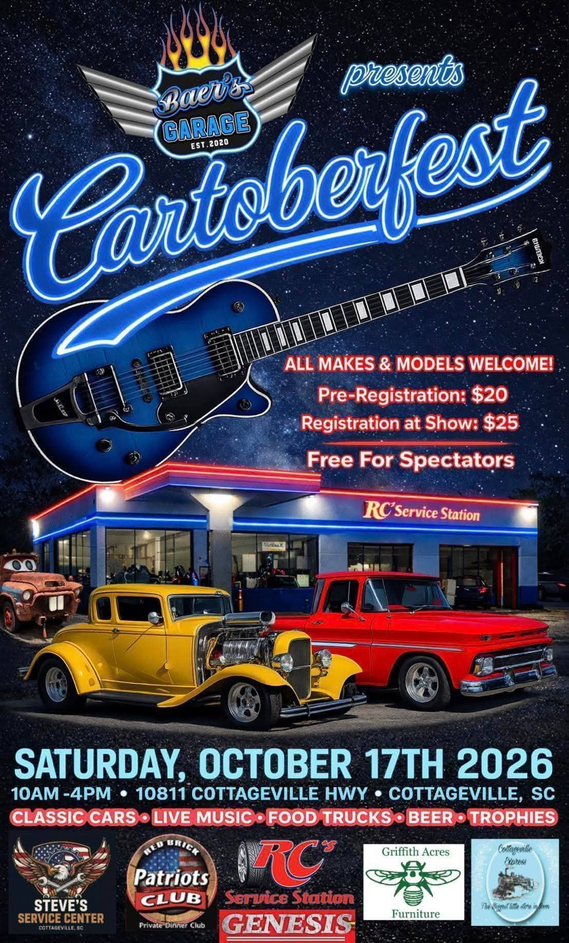 Baer’s Garage Cartoberfest
