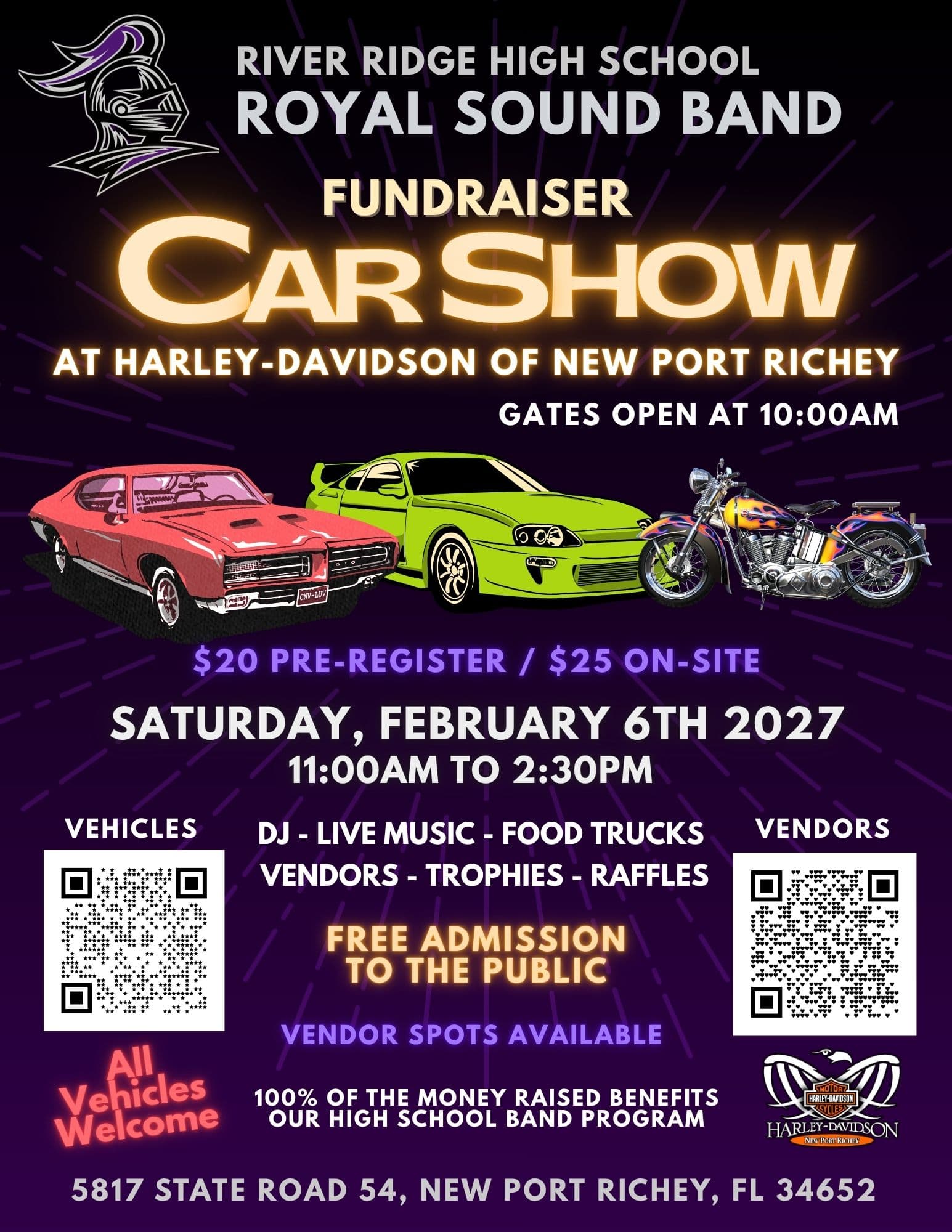 Royal Sound Band Car Show