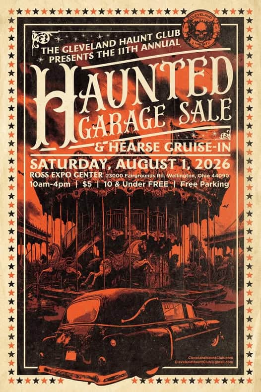 Haunted Garage Sale & Hearse Cruise-In