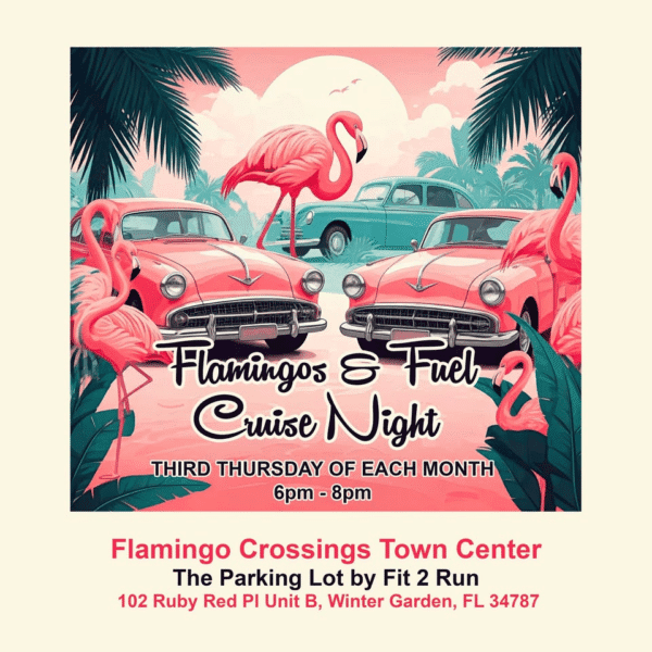 Flamingos & Fuel Cruise Night