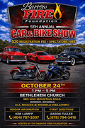 5th Annual Barrow Fire Foundation Car, Truck & Bike Show