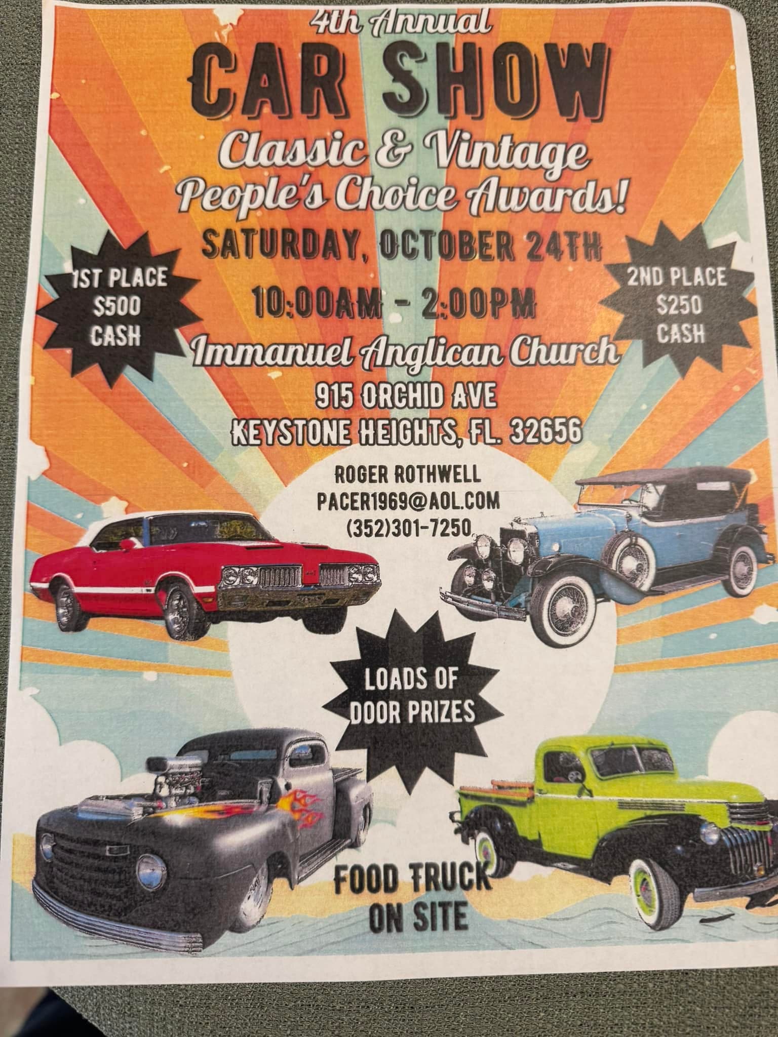 4th Annual Classic & Vintage Car Show
