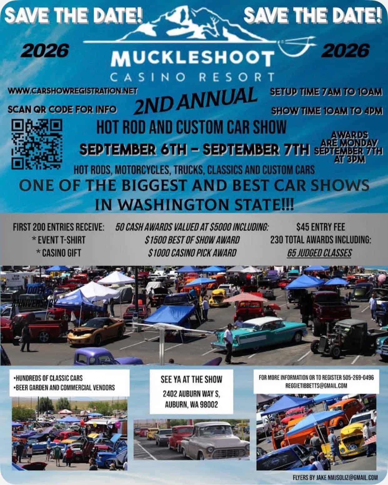 Muckleshoot Casino Resort 2nd Annual Hot Rod and Custom Car Show