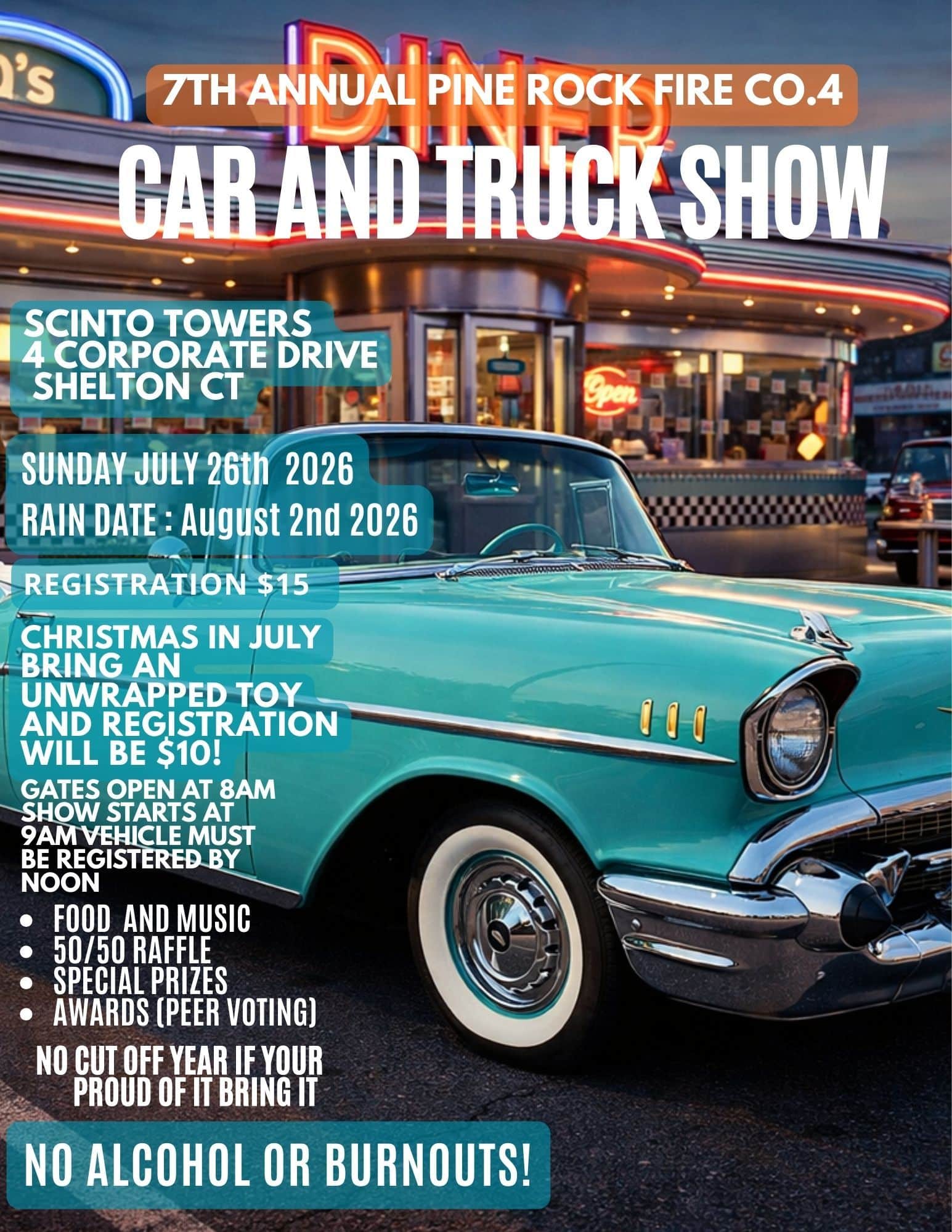 7th Annual Pine Rock Fire Co.4 Car and Truck Show