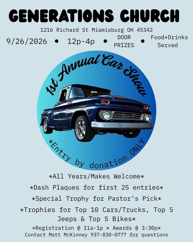 Generations Church First Annual Car Show