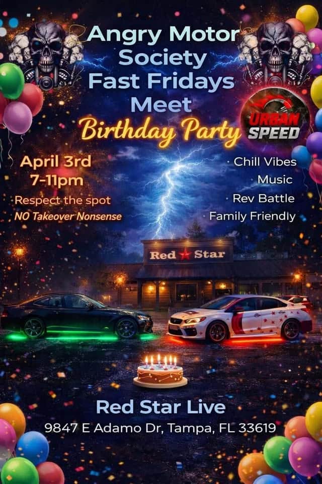 Fast Fridays Birthday Bash