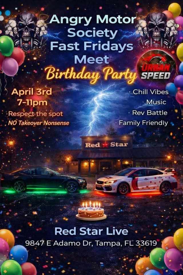 Fast Fridays Birthday Bash