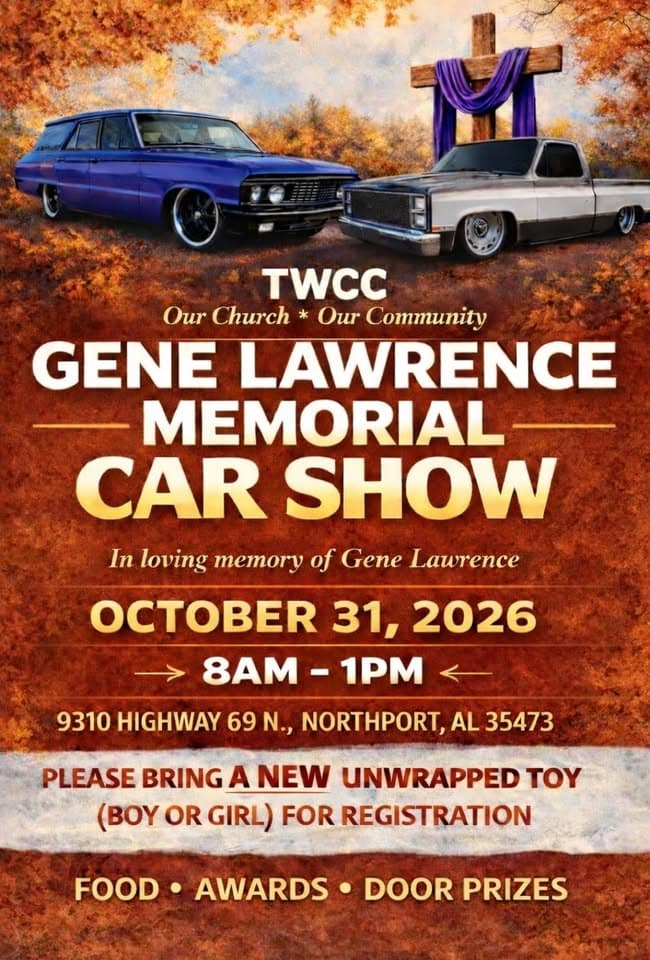 5th Annual TWCC Gene Lawrence Memorial Car Show