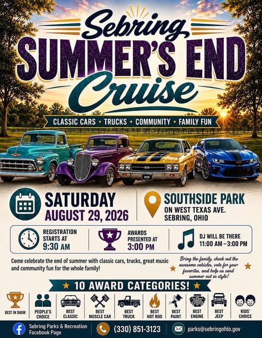 Sebring Summer’s End Cruise