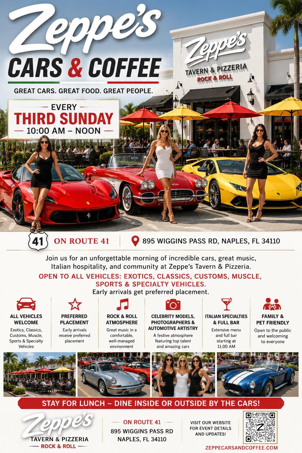 Zeppe’s Cars and Coffee