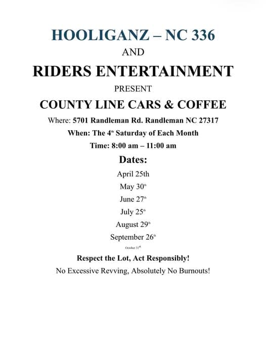 County Line Cars & Coffee