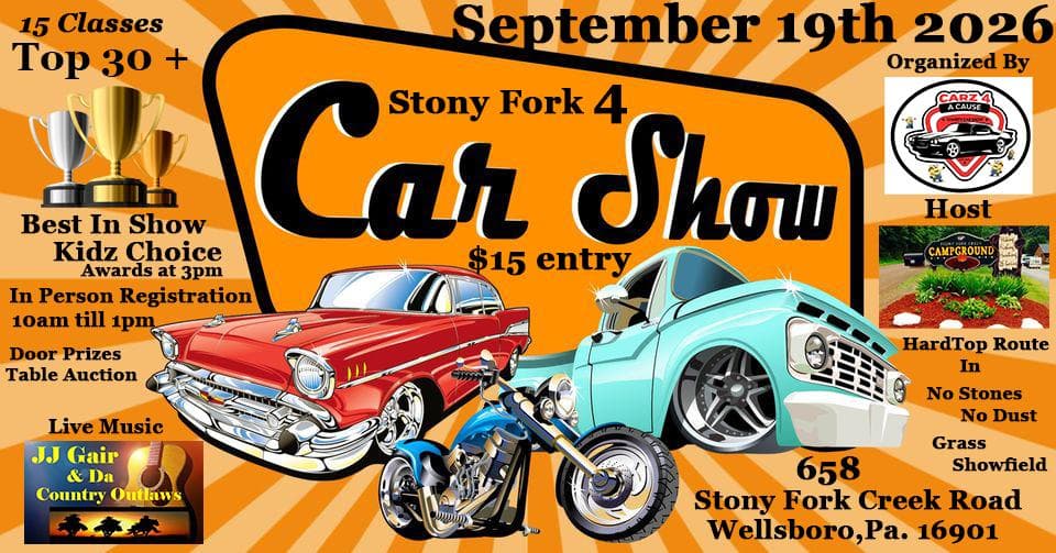 Stony Fork 4 Car Truck and Bike Show