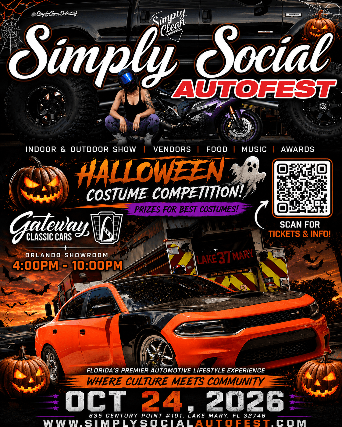 Simply Social AutoFest – Halloween Edition