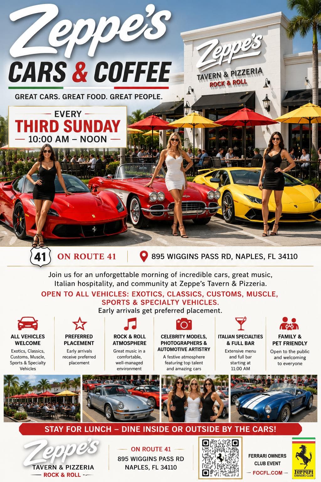 Zeppe’s Cars and Coffee