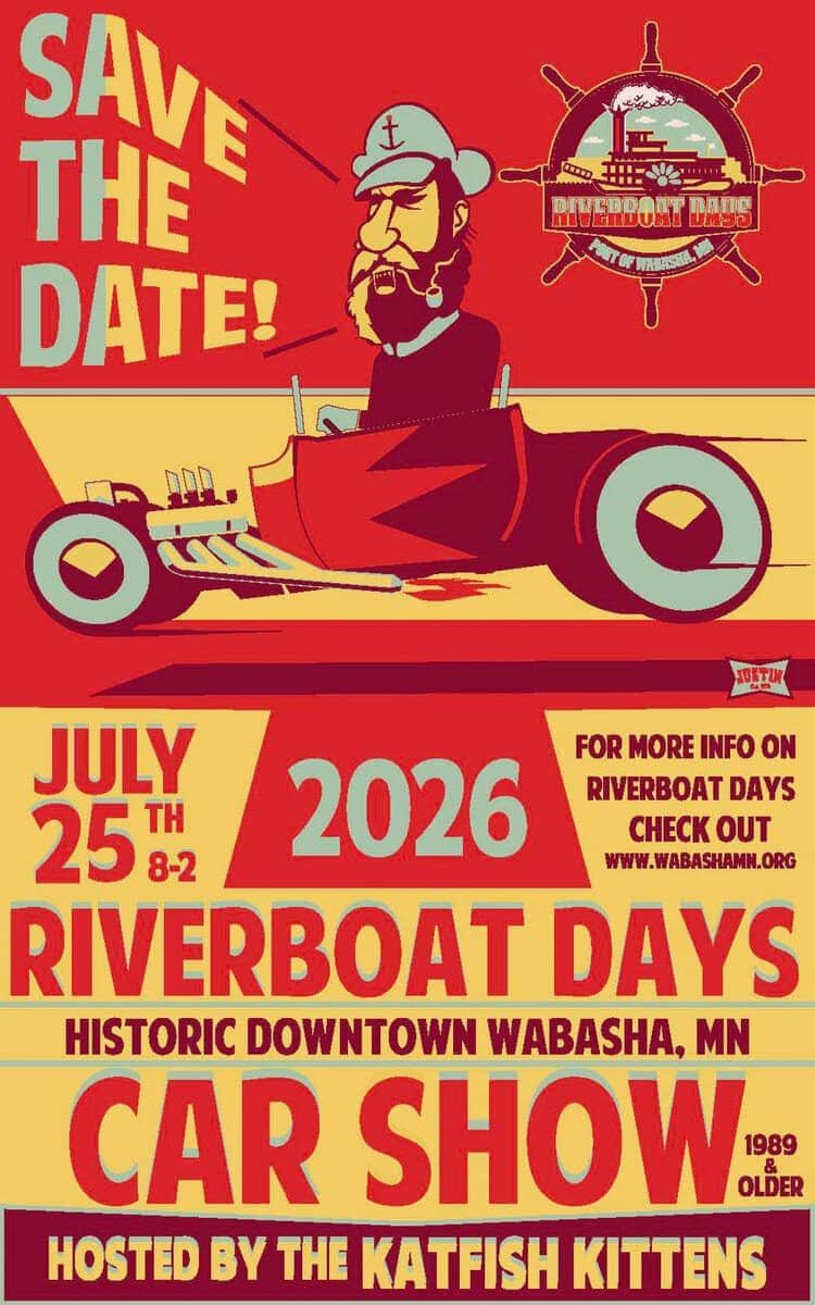 5th Annual Wabasha Riverboat Days Classic Car Show