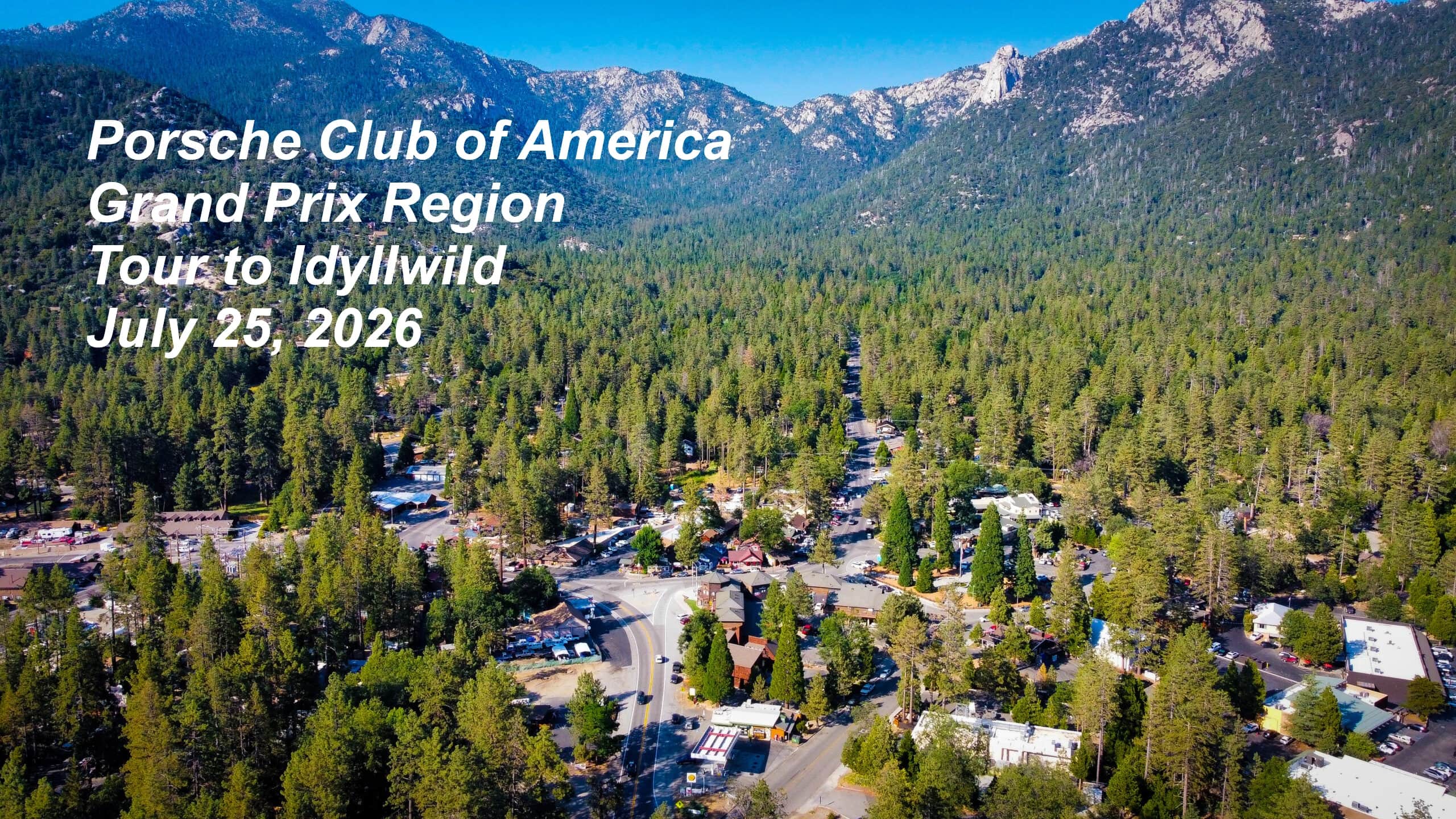Tour to Idyllwild via back roads to Banning