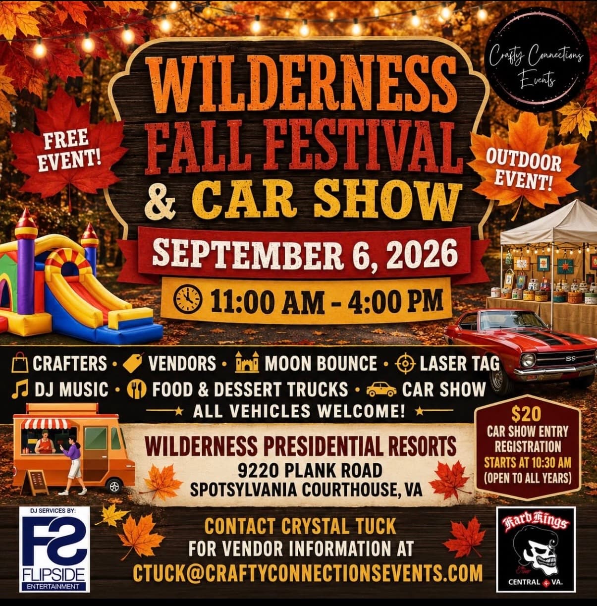 Wilderness Fall Festival & Car Show