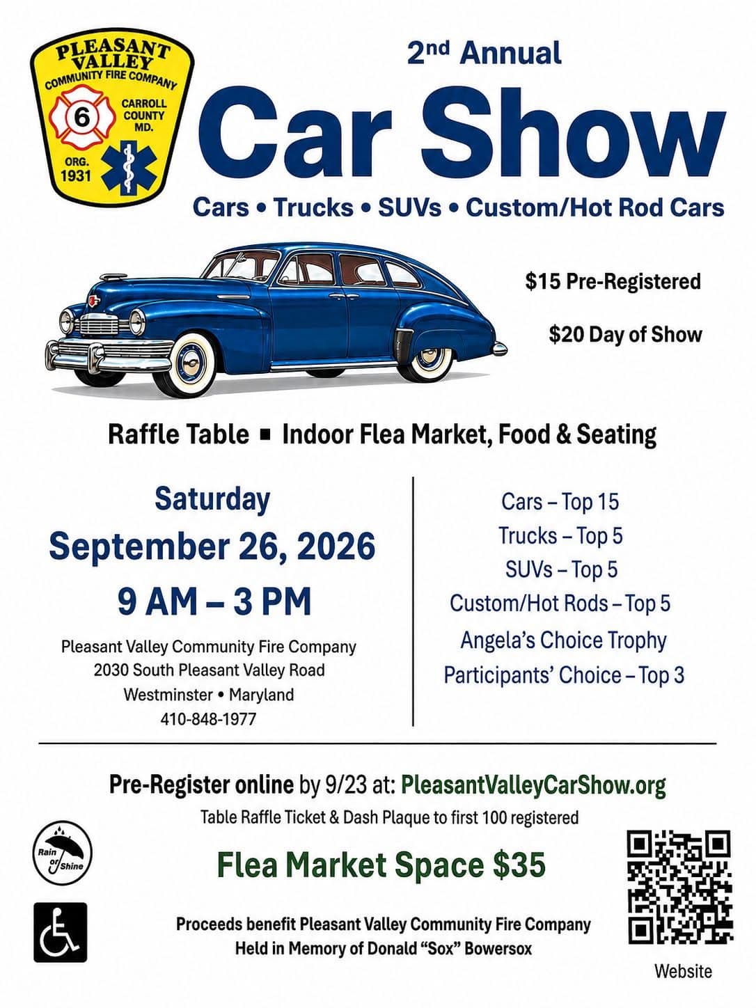 2nd Annual Car Show