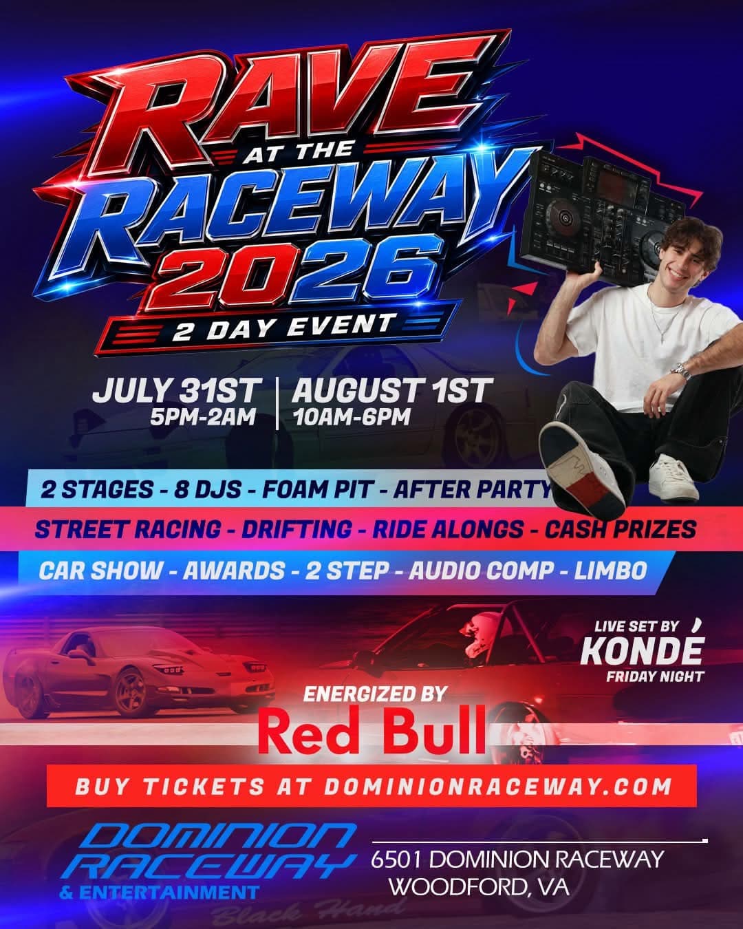 Rave at the Raceway 2026