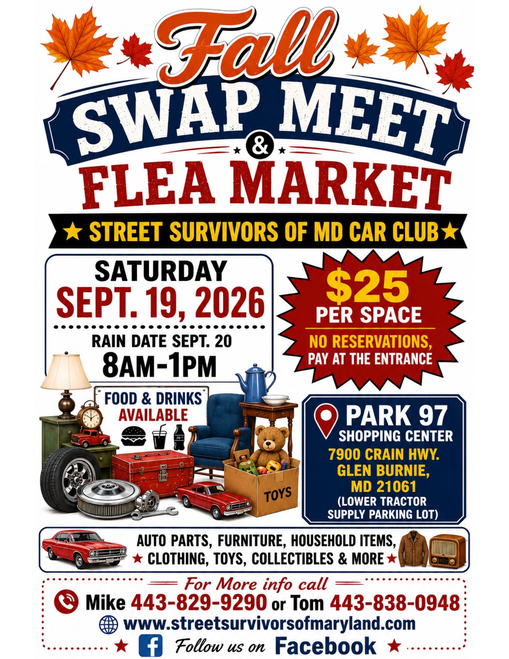 Street Survivors Fall Swap Meet & Flea Market