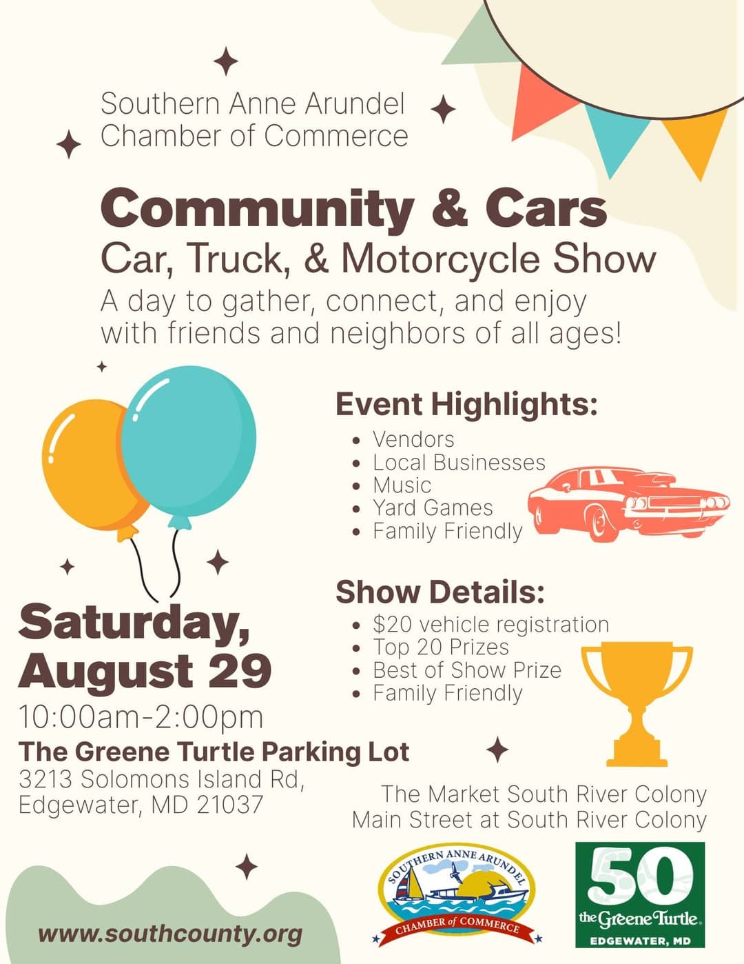 Community & Cars - Car, Truck, & Motorcycle Show