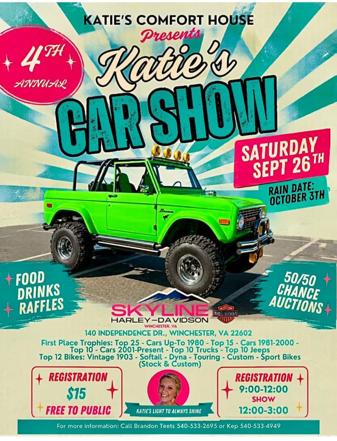 Katie's 4th Annual Car Show